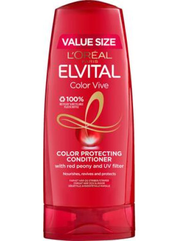 Кондиционер для окрашенных и мелированных волос  L'Oréal Paris Elvital Color-Vive  300ml