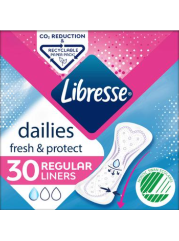 Ежедневные прокладки Libresse Regular Pikkuhousunsuoja 30шт