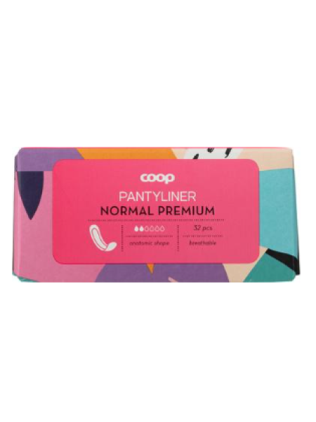 Ежедневные прокладки Coop pikkuhousunsuoja Normal 32шт