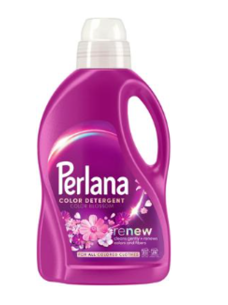 Жидкий порошок обновляющий цвета Perlana Renew Blossom pyykinpesuneste 1,32 л  