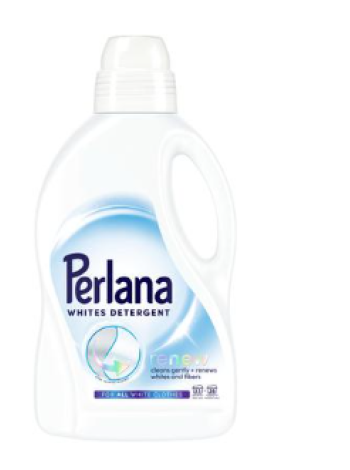 Жидкий порошок для белого белья Perlana Renew White 1,32л