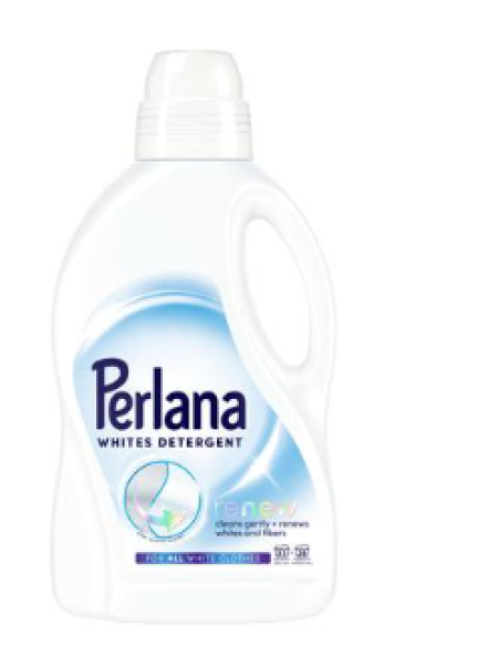 Жидкий порошок для белого белья Perlana Renew White 1,32л