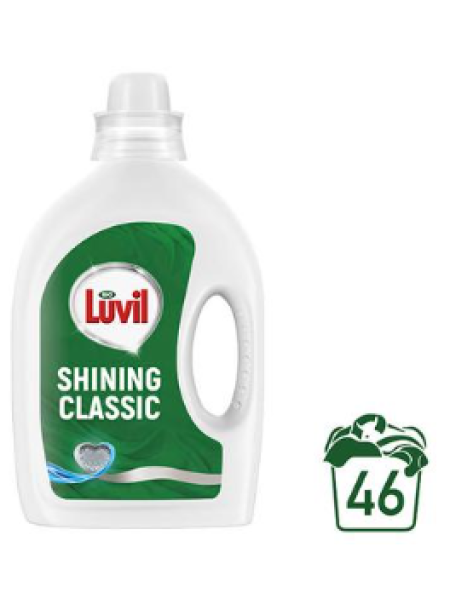Жидкий стиральный порошок для белого белья Bio Luvil Classic 1840 мл
