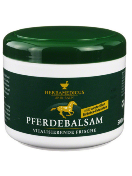 Спортивный крем Herbamedicus 500мл Лошадиный бальзам