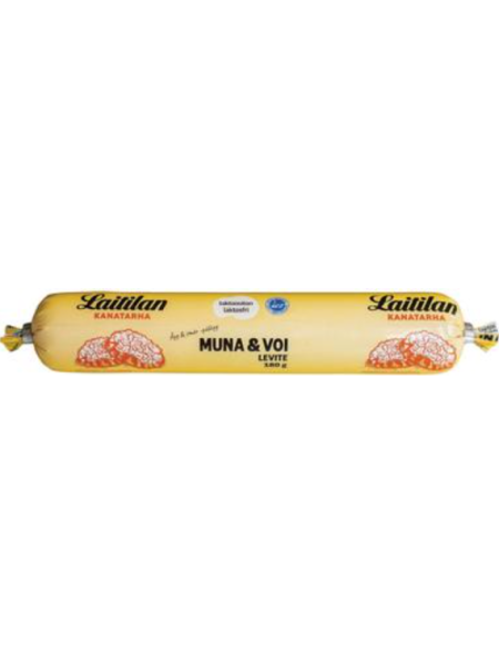 Яичная паста с маслом Laitilan Kanatarha Muna & Voi-levite 180г