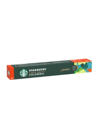 Капсулы Starbucks Nespresso Single Origin Колумбия 10 капсул/57 г