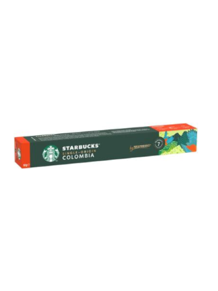 Капсулы Starbucks Nespresso Single Origin Колумбия 10 капсул/57 г