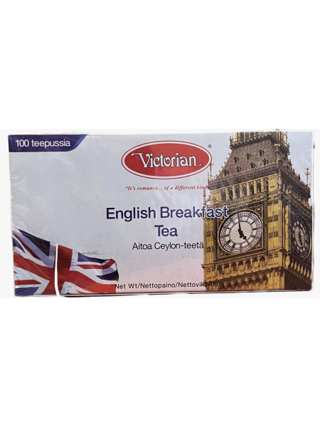 Черный чай Victorian English Breakfast 100 пак