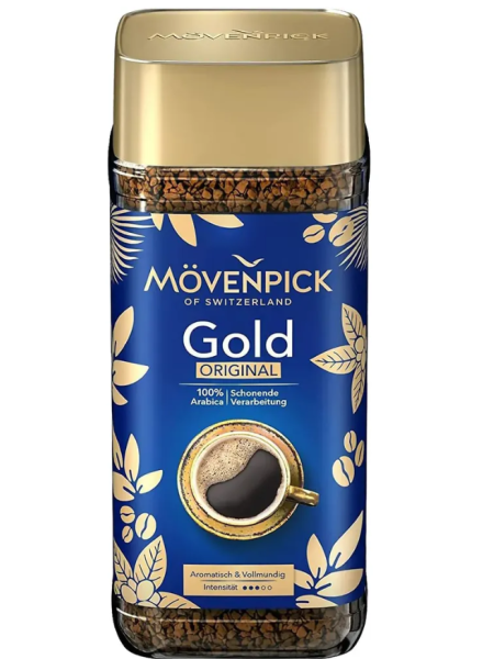 Кофе растворимый Movenpick Gold Original 100 г