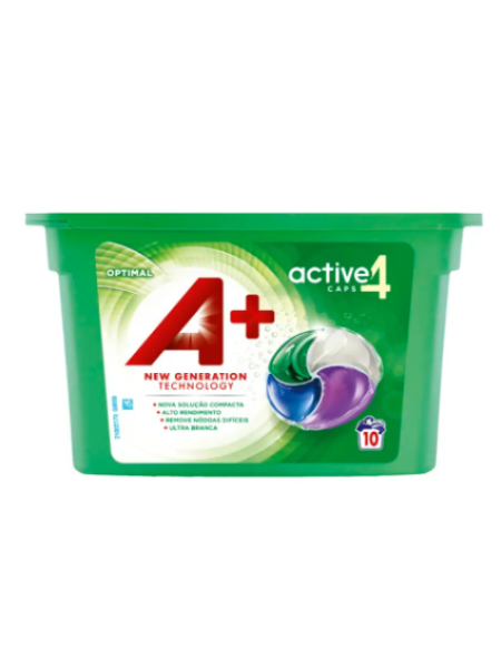 Капсулы для стирки белого белья A+ 10 шт