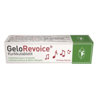 Пастилки для горла GELOREVOICE 20 шт вишня ментол