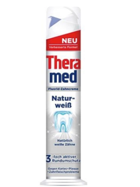 Зубная паста Theramed Natural White Pump 100 мл