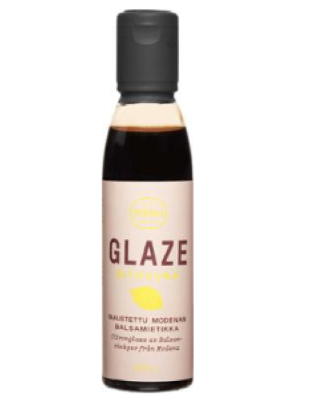 Бальзамический уксус из Модены со вкусом лимона Herkku Glaze Sitruuna 150мл