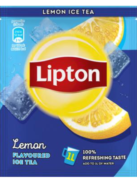 Порошковый холодный чай Lipton 50г со вкусом лимона
