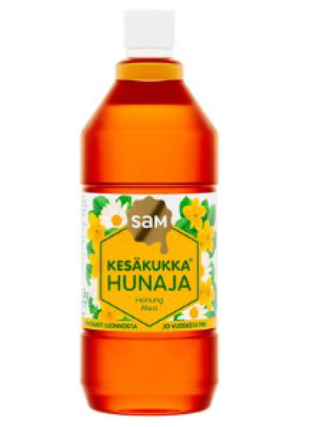 Летний цветочный мед SAM Kesäkukka Juokseva Hunaja 1,5 кг