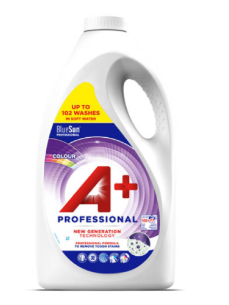 Жидкое средство для стирки цветного белья  A+ Professional 5л