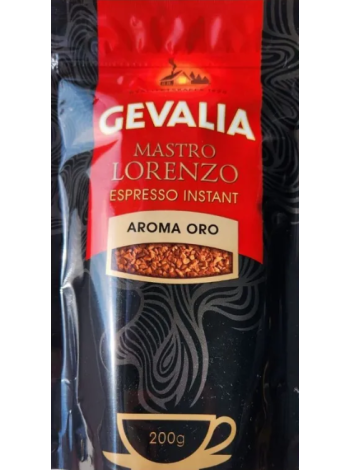 Кофе растворимый Gevalia Mastro Lorenzo Espresso Instant Aroma Oro 200 г 