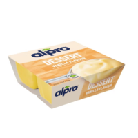 Соевый пудинг ванильный Alpro soijavanukas vanilja 4x125г