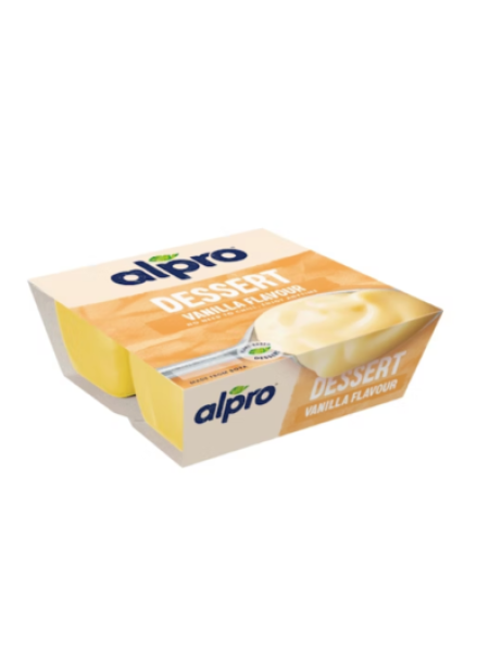 Соевый пудинг ванильный Alpro soijavanukas vanilja 4x125г