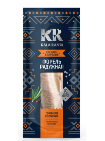 Форель горячего копчения тушка Карелия 