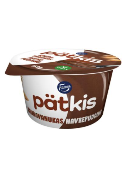 Овсяный какао пудинг со вкусом мяты Fazer Pätkis Oat Pudding 150г