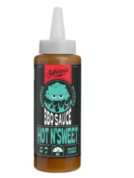 Соус барбекю Johnny's BBQ Sauce Hot n’ Sweet grillauskastike 310г