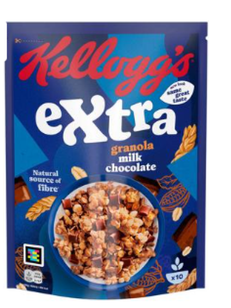 Мюсли гранола Kellogg's Extra Milk Choco 450г