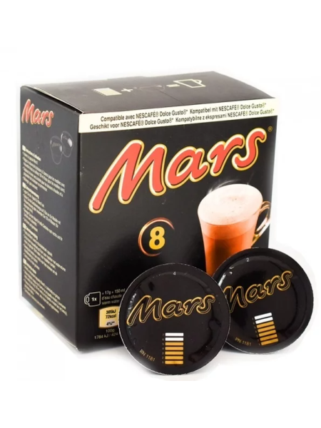 Горячий шоколад в капсулах Mars 8 шт