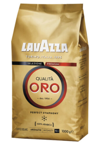 Кофе в зернах LAVAZZA Qualita Oro  1 кг