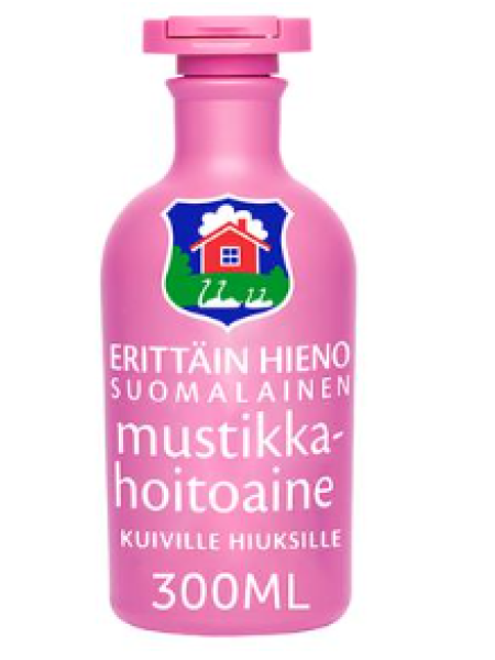 Кондиционер с черникой Erittäin Hieno Suomalainen Mustikkahoitoaine 300 мл