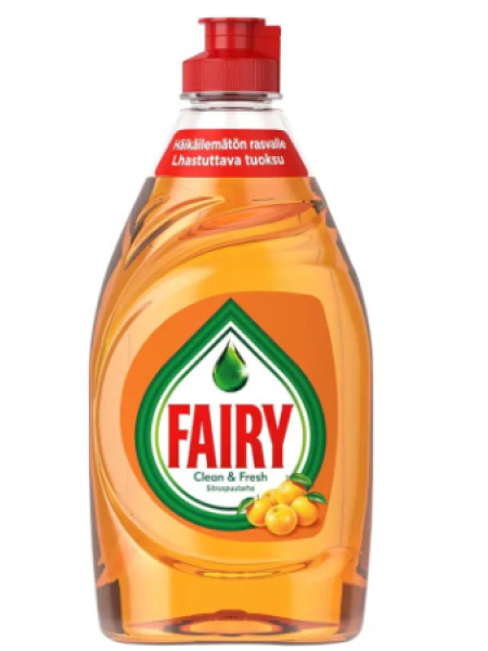 Средство для мытья посуды Fairy Clean & Fresh Citrus 450 мл апельсин