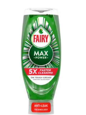 Средство для мытья посуды Fairy Max Power Lemon 450мл