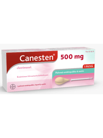 Капсула для лечения вагинальных и вульвовых инфекций CANESTEN 500mg 1 шт