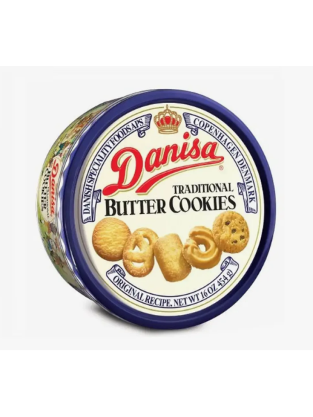 Ассорти песочного печенье Danisa Butter Cookies 454 г в ж/б НОВИНКА