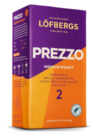 Кофе молотый LÖFBERGS PREZZO 500 г