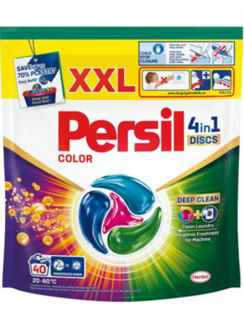 Диски для стирки Persil color 4in1 40шт