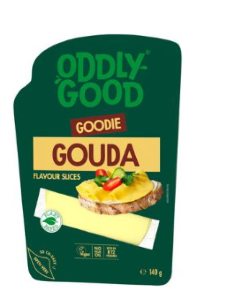 Веганский сыр со вкусом сыра гауда Oddlygood viipaleet 140г