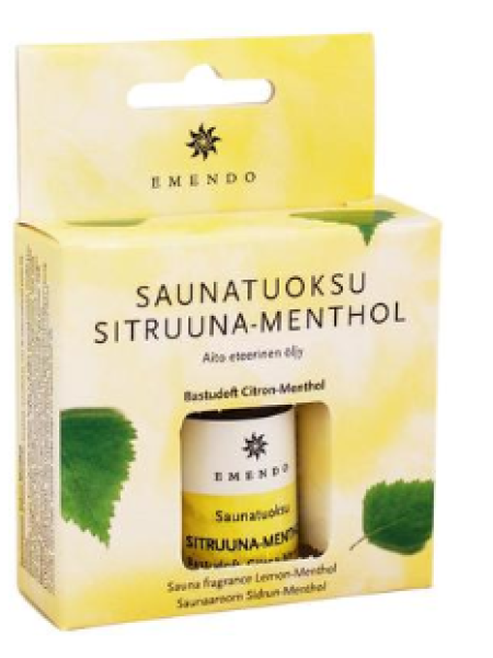  Аромат для сауны Emendo Saunatuoksu Sitruuna-menthol 10 мл Лимон-ментол