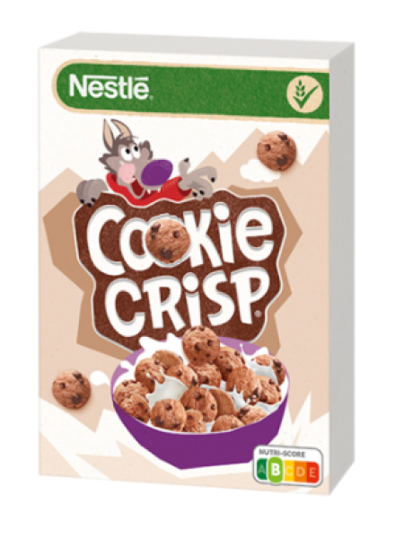 Сухой завтрак Nestle cookie crisp 250г со вкусом шоколада с витаминами и минералами