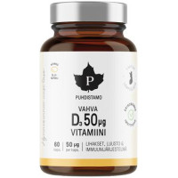 Витамины рыбий жир Puhdistamo Vahva D3 50 µg 60капсул