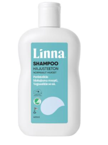 Шампунь без запаха Linna Shampoo Hajusteeton 400мл
