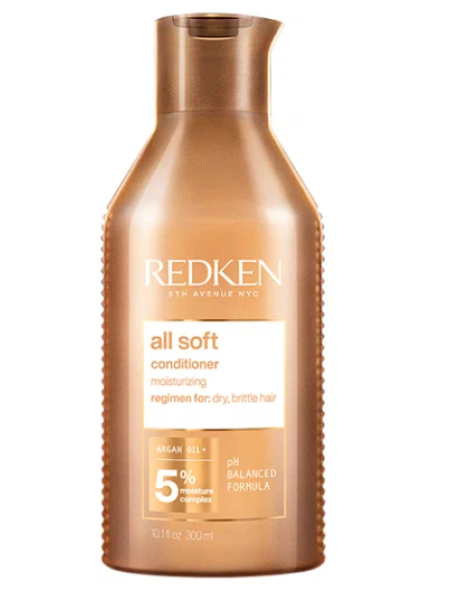 Кондиционер для питания и смягчения волос Redken All Soft 300 мл НОВИНКА