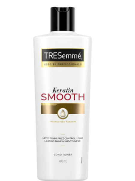 Кондиционер TRESemmé Keratin Smooth Conditioner 400мл содержит белок кератина