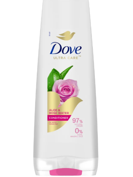 Кондиционер для волос Dove Aloe & Rose 350 мл Алоэ Вера и Розовая вода