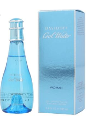 Туалетная вода женская Davidoff Cool Water Woman Eau Deo 100мл