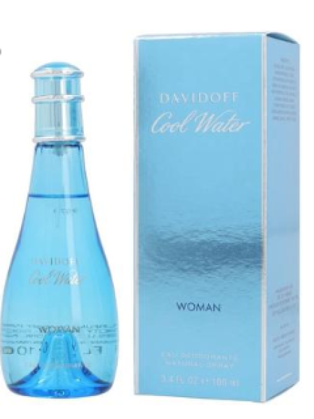 Туалетная вода женская Davidoff Cool Water Woman Eau Deo 100мл