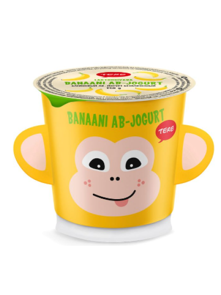 Йогурт банановый Tere AB-jogurt banaani 150г без лактозы