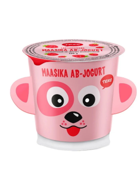 Йогурт клубничный TERE AB-jogurt maasika 150г без лактозы