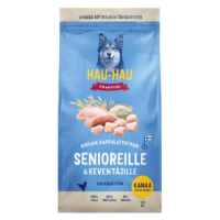 Полнорационный корм с курицей, рисом и овсом Hau-Hau Champion 1,5 кг для пожилых собак