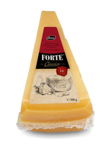 Сыр твердый Valio Forte 500г выдержка 10 месяцев